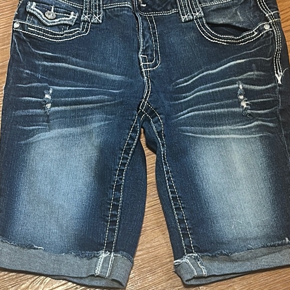 Amethyst Jeans Dark Blue Denim - Picture 4 of 15